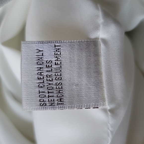 Badgley Mischka Collection Halter Floral Maxi Dress, Size 4, Color White Floral - Picture 13 of 14